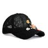 Breathable Mesh Baseball Hat Flower Decor Outdoor Sun Hat Floral Lace Baseball Cap  For Women Girls