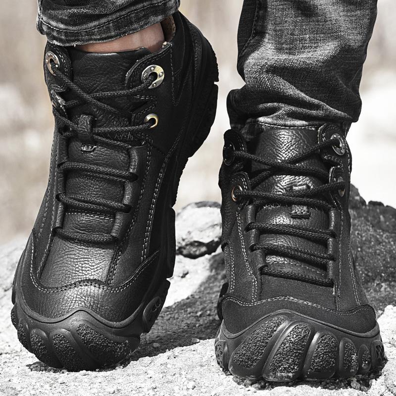 Модные мужские ботинки по щиколотку — фото 3