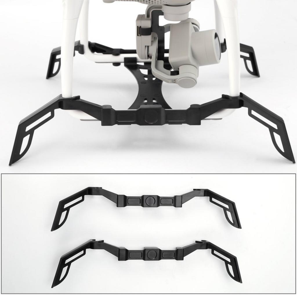 Landing Gear Skid and Camera Gimbal Guard for DIY Parts Accessory Black