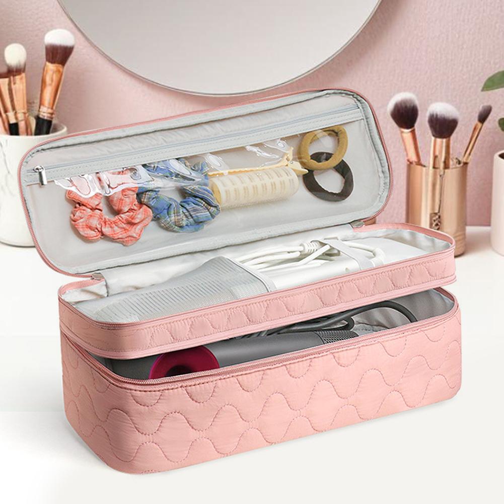 Doppellagige Reise-Tasche für Haarstyling-Geräte Haartrockner Organizer-Tasche Lockenstab-Tasche für Revlon One-Step Haartrockner/Volumizer/Styler