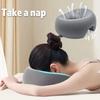 Cuscino ergonomico per sdraiarsi, in memory foam, traspirante, poggiatesta, supporto per massaggio del corpo, cuscino per poggiatesta per salone di bellezza