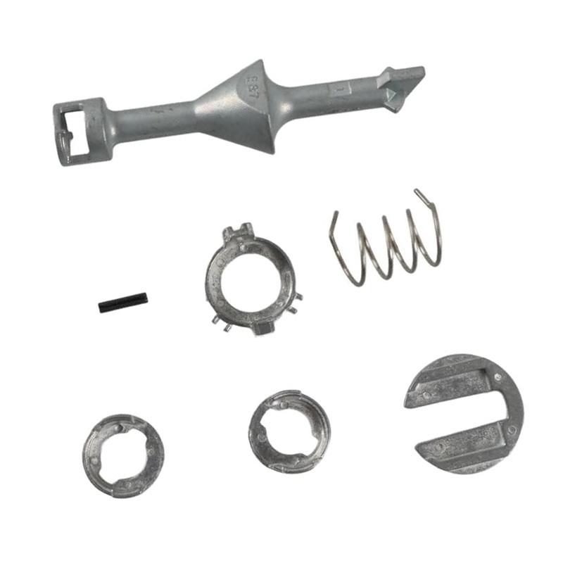 Door Lock Cylinder Repair Kit Front Left Right Replacement for BMW 1 Series E81 E82 E87 E88 Zinc Alloy