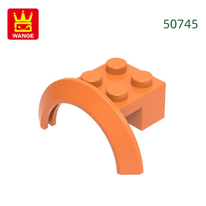 65Pcs/lot 50745 Wheel Arch Construction Bricks MOC Accessories Works With Featuring Blocks Kids Playthings Gift Idea Box