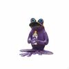 Metal Frog Statue Whimsical Ornament HandPainted for Gardeners, Collectors, Patio,