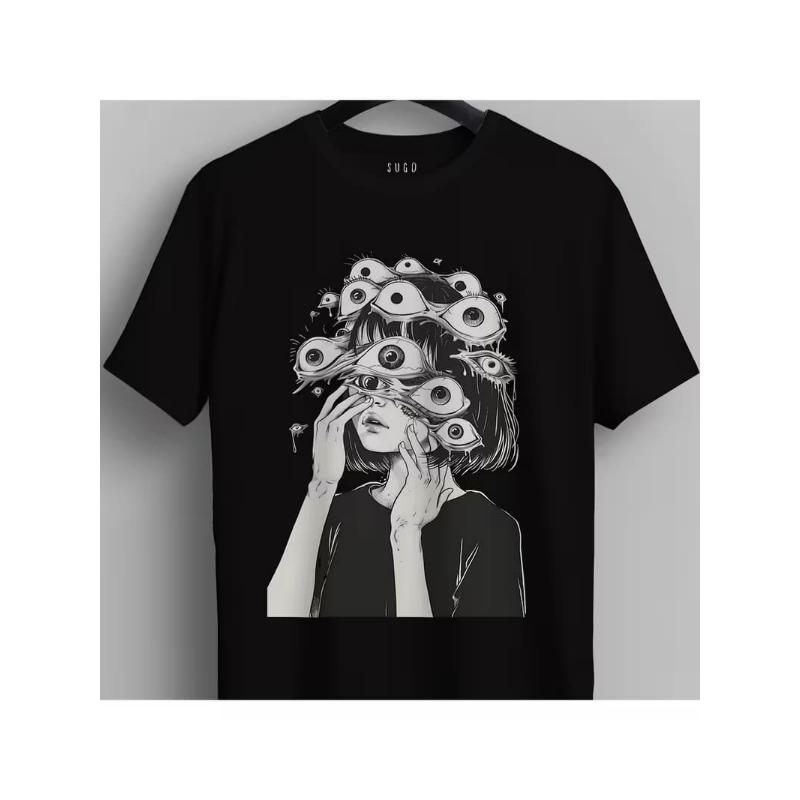 Men's Retro 3D Graphic Print T-Shirt - Perfect for Daily Wear and Vacation