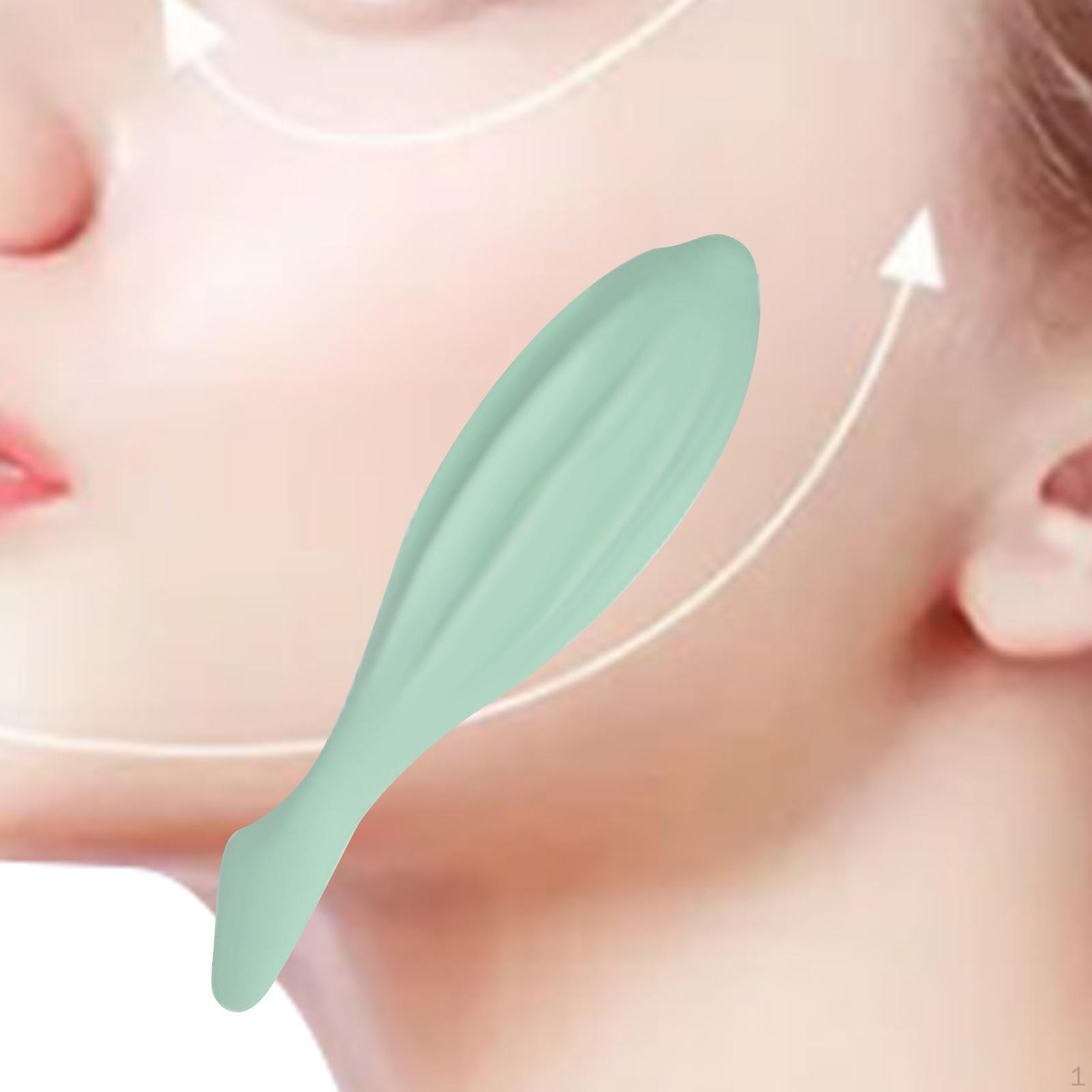 

Масажер для обличчя, Легке очищення, Розслаблення, Інструмент для краси та масажу обличчя для дому зелений