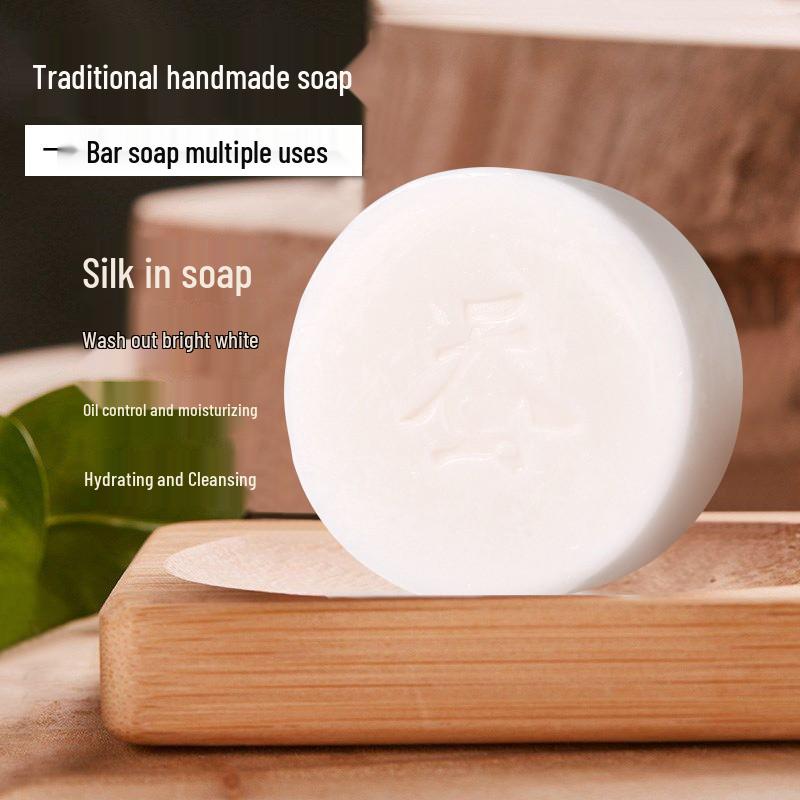 

Грязевая Ян Тан Мыло ручной работы с эфирными маслами для умывания лица и тела, против клещей, с эффектом вытягивания шелка