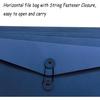 10pcs A4 Kraft Paper Envelopes Portfolio Foolscap File Folders Document Folder with String Fastener Closure Wallet Pockets File Bags Storage Pouch