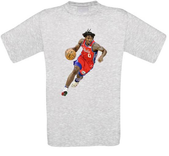 Tyrese Maxey Philadelphia Basketball T-Shirt XXXXL