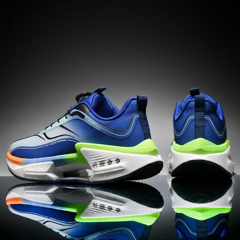 High Quality Walking Men's Sneakers Basketabll Breathable Rotating Button Shoes For Men Lightweight Running Sport Women's Shoes