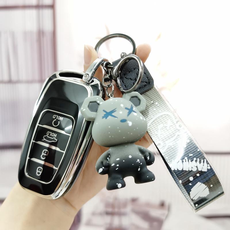 Compatible Hongqi Car Key Cases for H5, H9, E-HS9, H7, E-QM5, E-HS3, HS5, HS7 Models