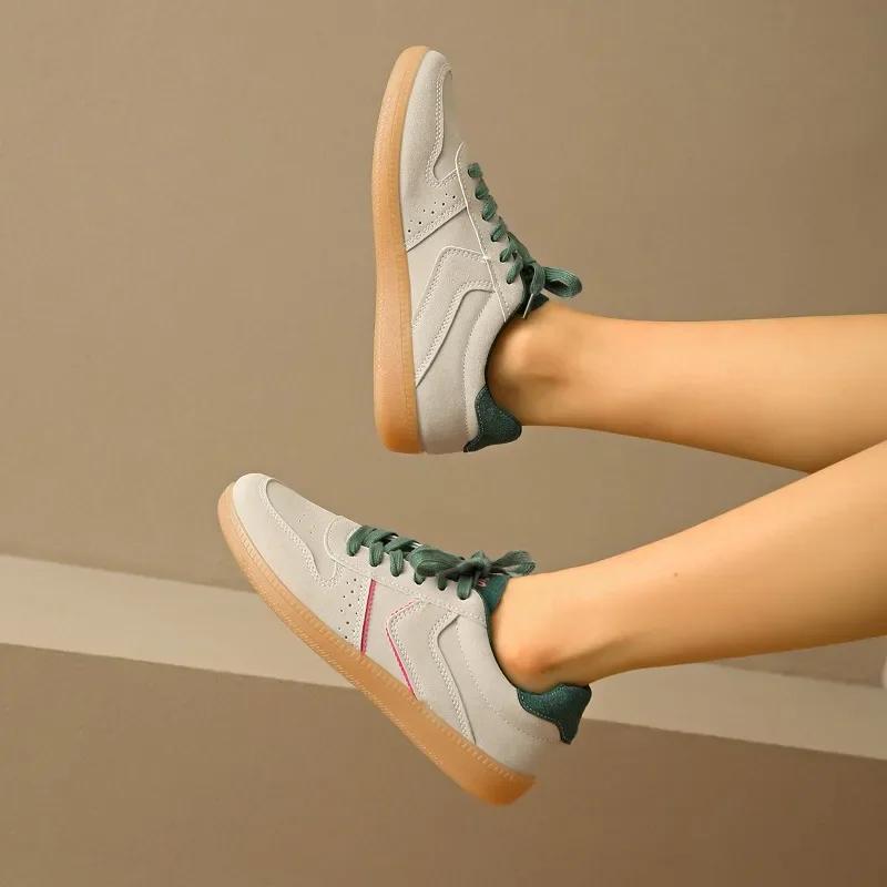 Móda Dámské tenisky plus size Nový horký výprodej Dámská sportovní obuv Šněrovací Outdoorová chůze Nízký podpatek Všestranné Pohodlné Ležérní tenisky