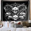 Skulls Gothic Goat Head Tapestry Room Decoration Wall Hanging for Living Room Bedroom, Dormitory, Birthday and Christmas Gifts