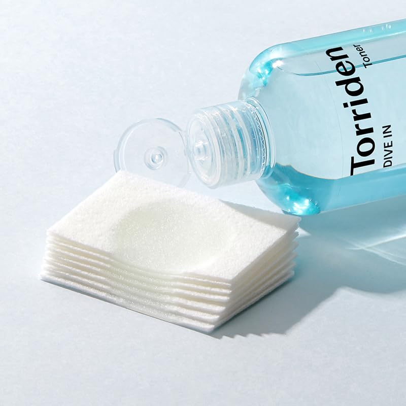 Torriden Dive In Toner 300ml mildly acidic gentle on Korean combination oily cotton moisture hyaluronic acid [Official/Authentic Product] Refreshing,