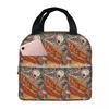 Fall Out Boy Insulated Lunch Bag for Women Office Cooler Thermal Food Box Tote Portable Lunch Boxes Container