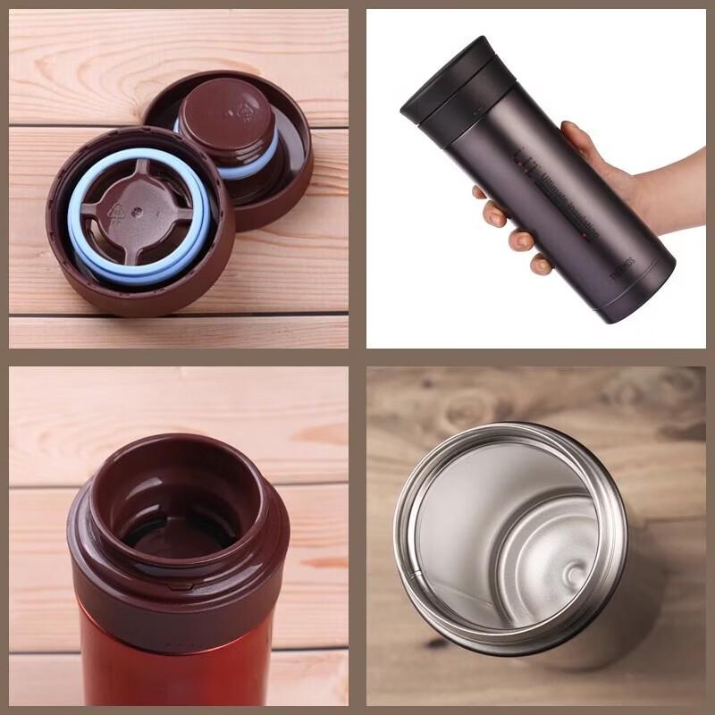 THERMOS Stainless Steel Portable Vacuum Insulated Mug