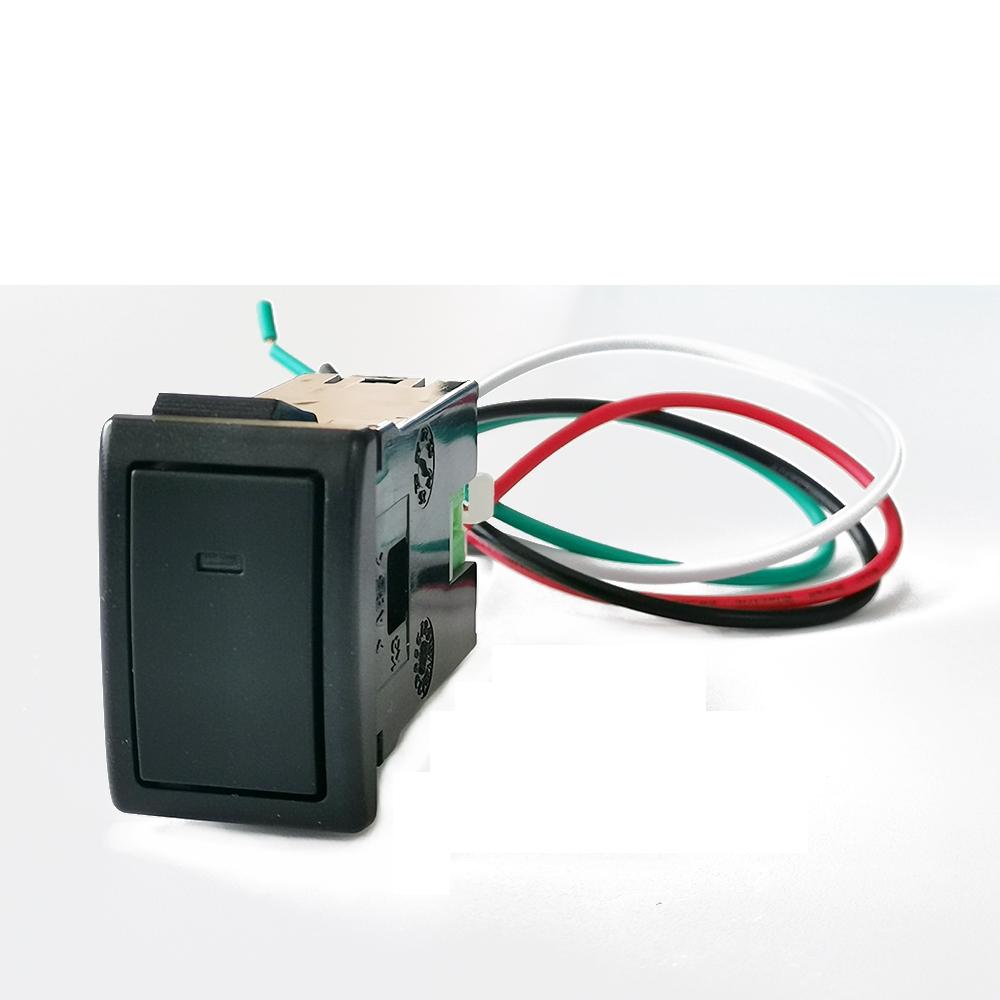 1 Stück Nachrüst-LED-Tagfahrlicht-Nebelscheinwerfer Lüfter Radar Frontdifferenzialsperre Ein Aus Scheinwerfer Radarschalter Für Suzuki JIMNY LANDY 2007-2015