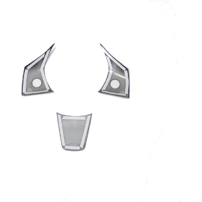 Carbon Fiber Interior Steering Wheel Cover Trim Accessories for Tesla Model 3 2017-2023,Model Y 2020-2023