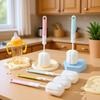 Long Handle Foldable Sponge Brush for Baby Bottles, Cups & Replacement Head