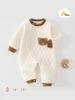 Warm Autumn/Winter Baby and Toddler Bodysuit - Cozy, Cute, and Thickened for Sleepwear