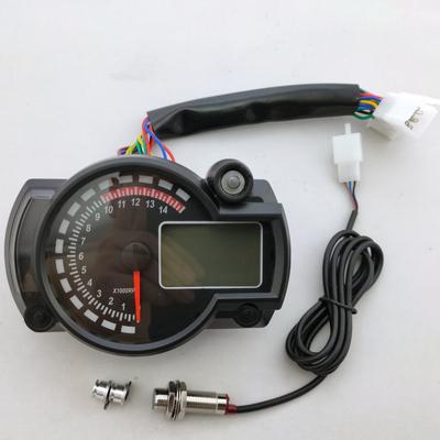 Waterproof LCD Modified Instrument Motorcycle Code Meter Digital Odometer Speedometer Speedometer