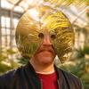 Reis Selfie Accessoires Spiegel Gezichtsmasker, Creatief Reflecterend Prop voor Buiten Festival Kostuumfeest Maskers Park Fotografie, Lichtgewicht Acryl