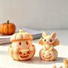 Halloween Casting Mold for Character Art and Table Display, Soft Silicone Candle Crafting Tool for Home Projects and Gift Making