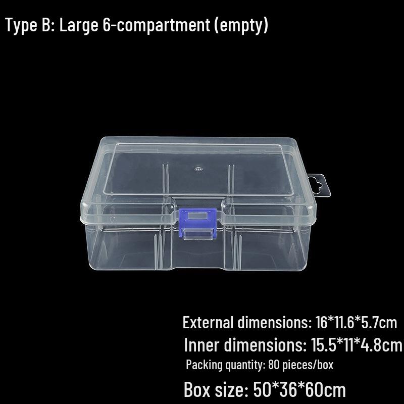 

Съемный 6-секционный пылезащитный органайзер для макияжа
