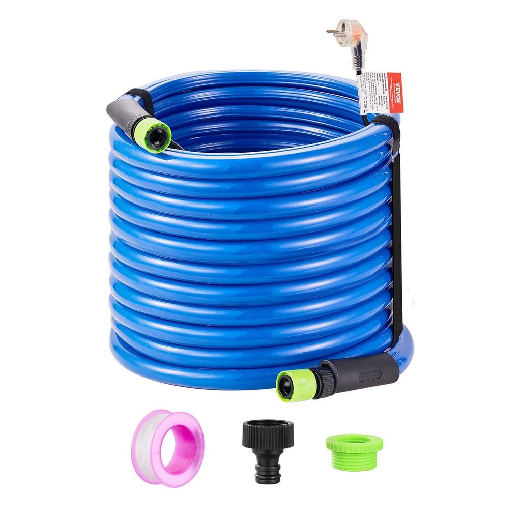 75ft Heated Water Hose for RV -45℉ Antifreeze Heated Drinking Water Hose