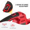 20V Cordless Electric Leaf Blower 2-Speed Control 60MPH 130MPH Portable Handheld Power Leaf Blower