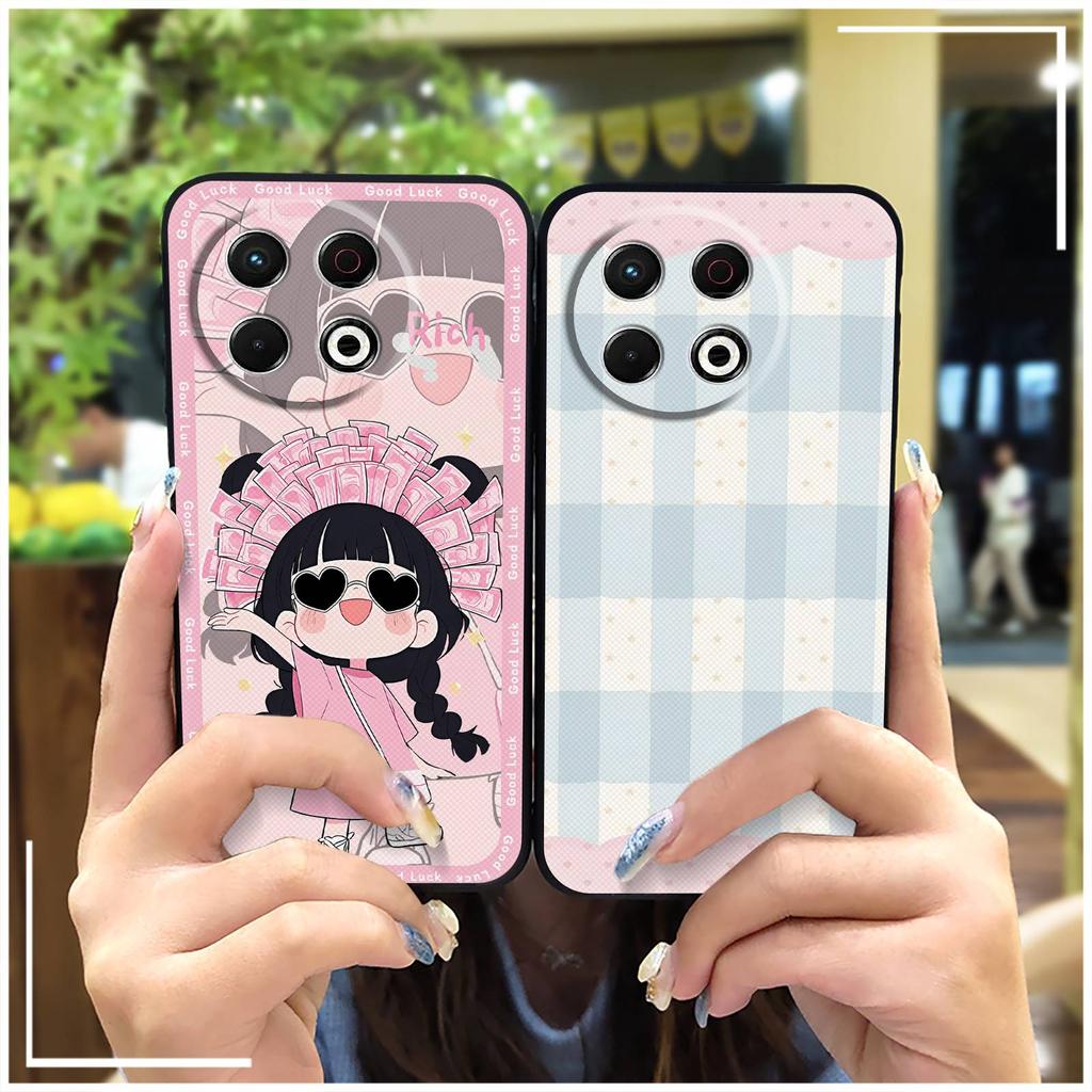 Protective Soft Case Phone Case For Tecno Spark30 Pro 4G/KL7 TPU Back Cover Animals Durable Anti-knock Full Wrap Cute