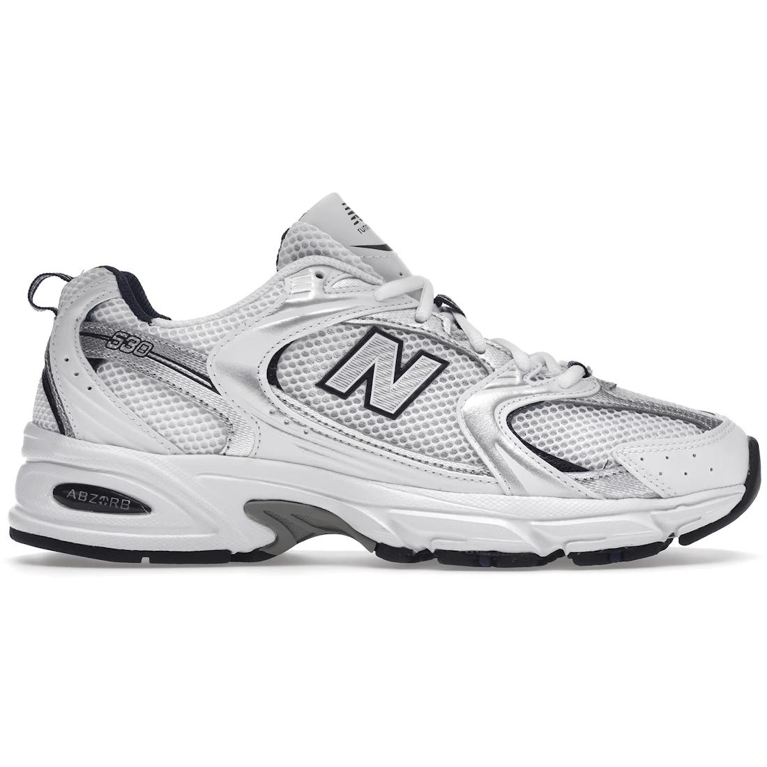 

Кроссовки New Balance 530 Белые Серебристые Темно-синие(MR530SG) 36