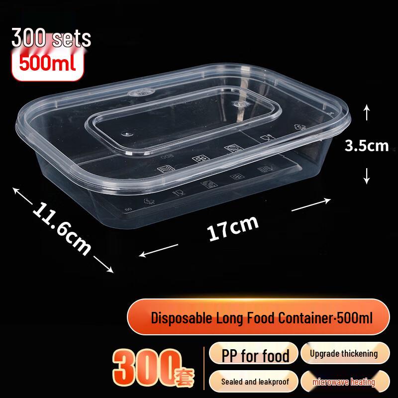 Uao Disposable Food Containers with Lids