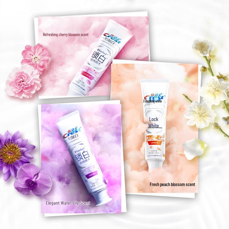 Crest Lock White Whitening Toothpaste