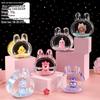 Panda Glitter Liquid Motion Hourglass - Decompression Toy & Acrylic Decoration Gift