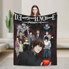 Light Yagami Misa Amane Flannel Blanket Winter Death-Notes Warm Soft Throw Blanket for Children Couch Chair Bedspread Sofa Bed