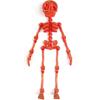 3D Printed Skeleton Refrigerator Magnet Halloween Poseable Skeleton Figurine with Movable Joints