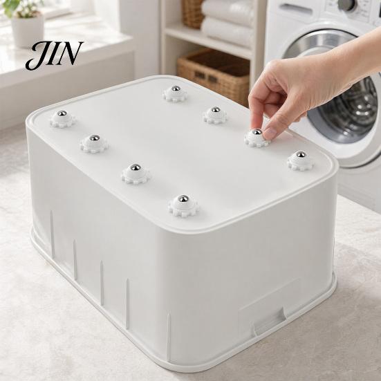 Plastic Caster Wheels 4/20Pcs Self Adhesive Wheels, 360 Degrees Swivel Sticky Appliance Rollers, Heavy Duty Casters for Kitchen Appliance, Trash Can,