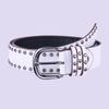 Pin buckle belt Women's high-end jeans Skirt Versatile decorative belt Solid buckle belt