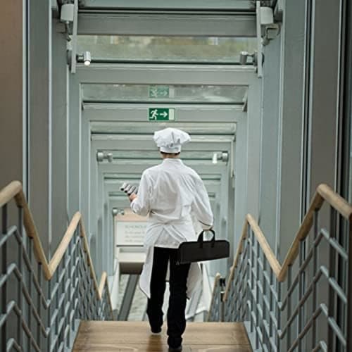 Giawkca Chef's Knife Storage Bag, Zippered, Portable Canvas Knife Bag for Professional Use, Outdoor Activities, Dinners, and Parties (Army Green)