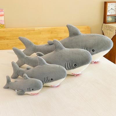 Shark Pillow Whale Pillow Sleeping with Doll Comforting Doll Bedroom Super Soft Leg Pillow for Men and Women Birthday Gift