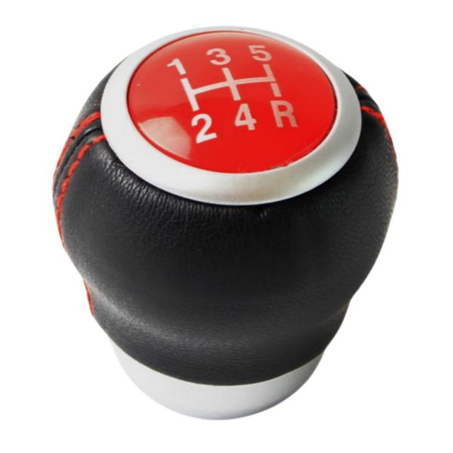 For SUBARU LEGACY OUTBACK FORESTER IMPREZA STI WRX 2009-2018 Car Maunial Leather Gear Stick Shifter Lever Shift Knob Handball