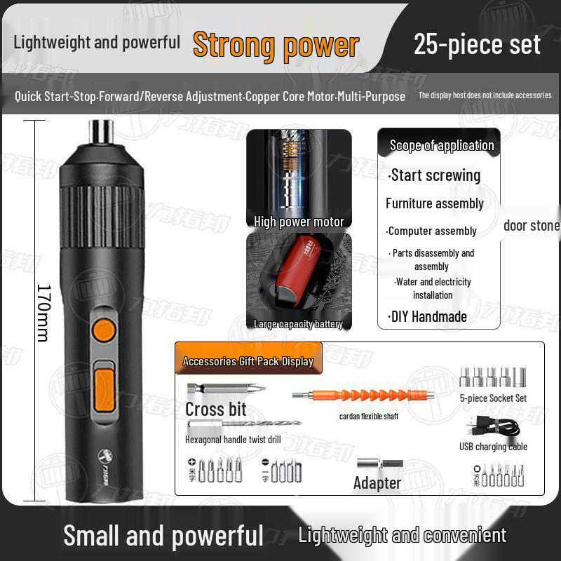 Multifunktionales Schraubendreher-Set für Haushalts-, Mobil- und Computerreparaturen
