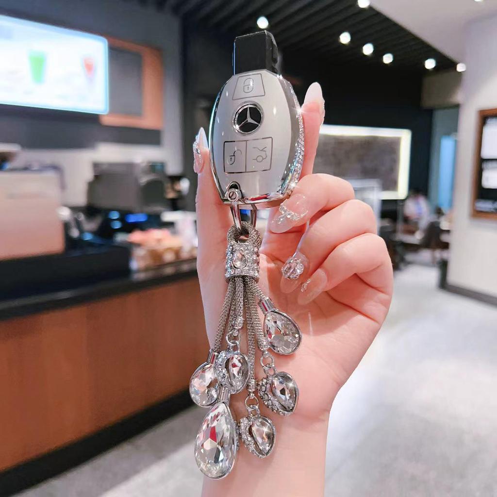 Mercedes CLE Maybach S480 Key Shell E300l GLC C260l Forged Diamond Key Cover
