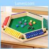 Wooden Family Board Game With Six Side Flip Panels For Kids And Adults