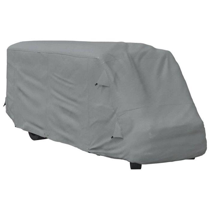 Housses de camping car gris 660x235x275 cm tissu non tissé