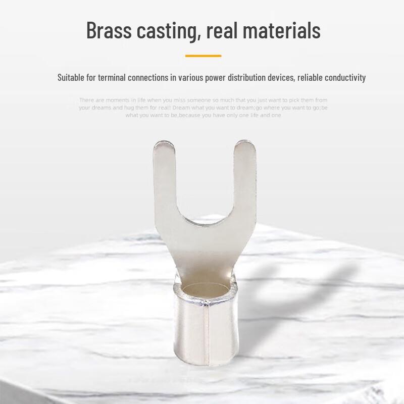 Baoanjie UT Fork Spade Cold-Press Wire Connector Terminal
