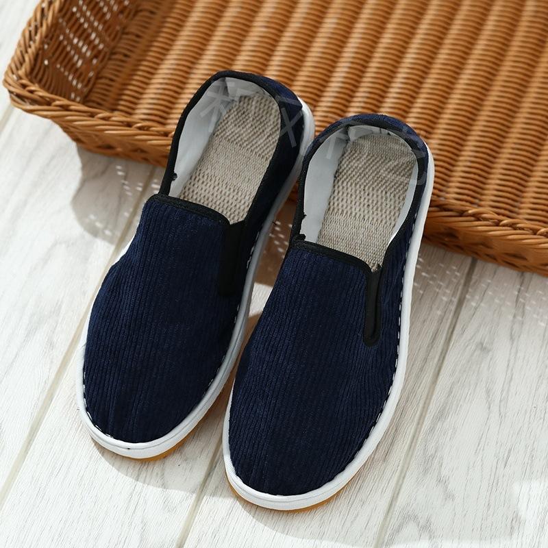 Spring Thin Dopamine Xishan Handmade Old-fashioned Cloth Shoes Men's and Women's Couples Beef Tendon Sole Wear-resistant Handsome Work Shoes