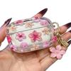 Funda Protectora Transparente de Flor de Cerezo para Apple AirPods 4