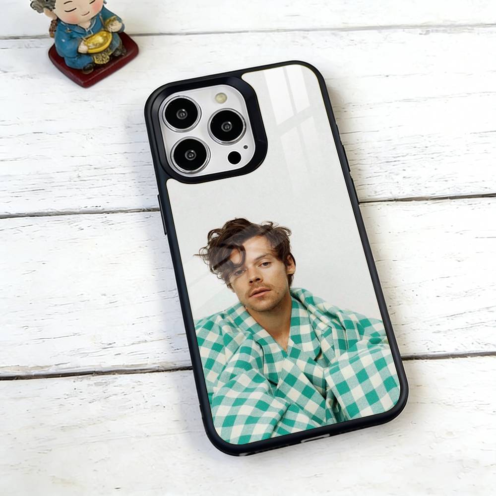 Epc Music Чехол для телефона H-HaRRy Styles для iPhone17,16,15,14,13,12,11 Plus,Pro Магнитный с Magsafe Беспроводная зарядка iPhone15PROMAX